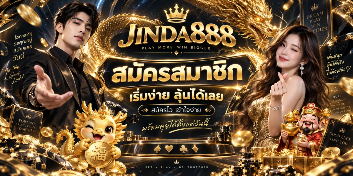 jinda888-สมัครสมาชิกเริ่มง่าย